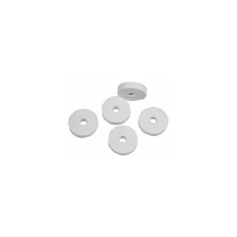 Image of Morgan - tacchetto in silicone bianco ad alta qualita' 3/8 (Pz.100)