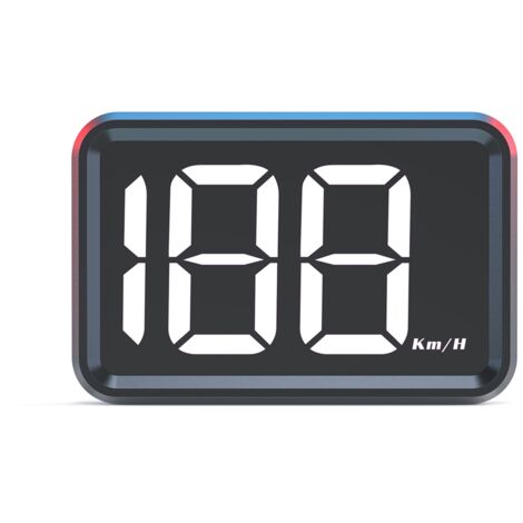 Tachimetro digitale GPS KM/H con display heads-up per camion auto Plug and Play Schermo grande ad alta definizione
