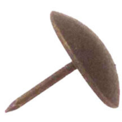 TACHUELA PLANA HIERRO BRONCE    8 MM=A532
