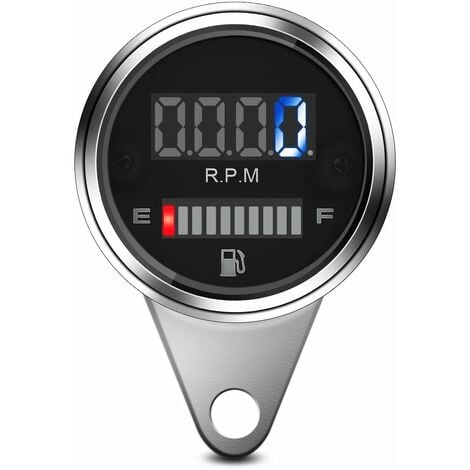 Vente Compteur de vitesse universel à LED pour moto avec tachymètre et  odomètre - Banggood Français Mobile-arrival notice