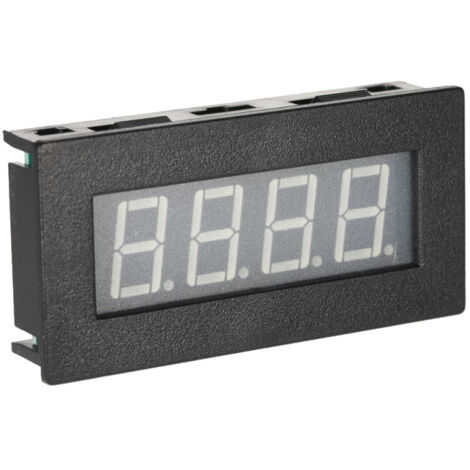 Tachymètre numérique de haute précision 0,56" à 4 LED pour moteur de voiture, mesure de vitesse en tr/min, 5-9999 tr/min, 8-15 V CC