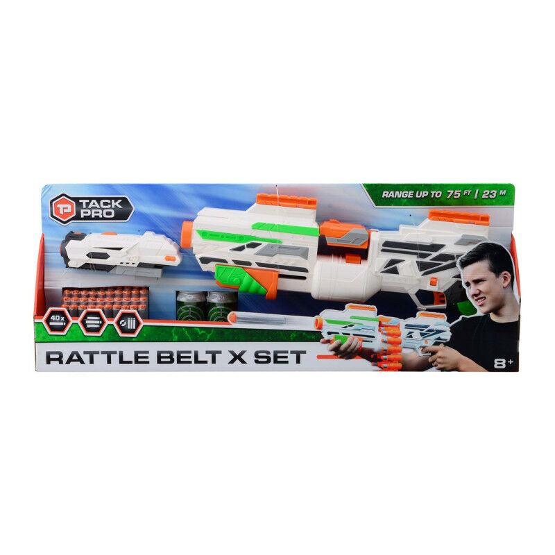Rattle Belt x Set with 40 darts and accessories - Tack Pro