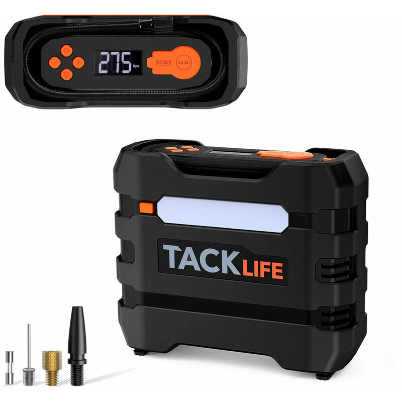 

A6 Inflador de neumáticos de coche 12V DC Compresor de aire portátil - Tacklife