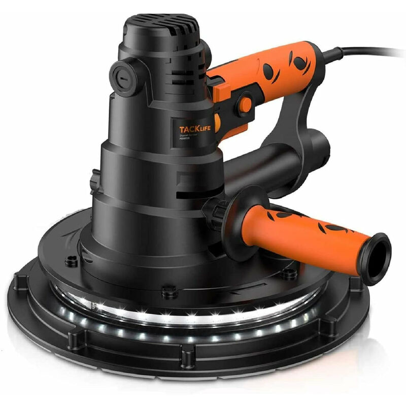 

TACKLIFE Lijadora Jirafa, Lijadora Placa, 800W 550-2050 rpm, 12 Discos Abrasivos de 225 mm, Desempolvado Automático, con Iluminación LED, Cable de