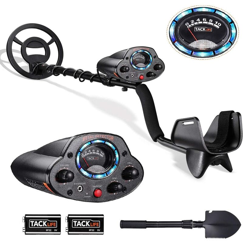 Metal Detector, Sensibilità Regolabile, Pinpoint e...