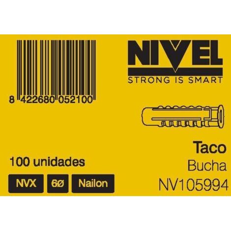 Taco 06 Nvx Nylon Nivel 100 Pz