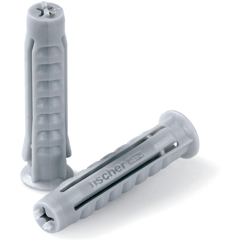 

Taco Ficher Sx- 6Mm Largos (4 ANCLAJES) - Gris