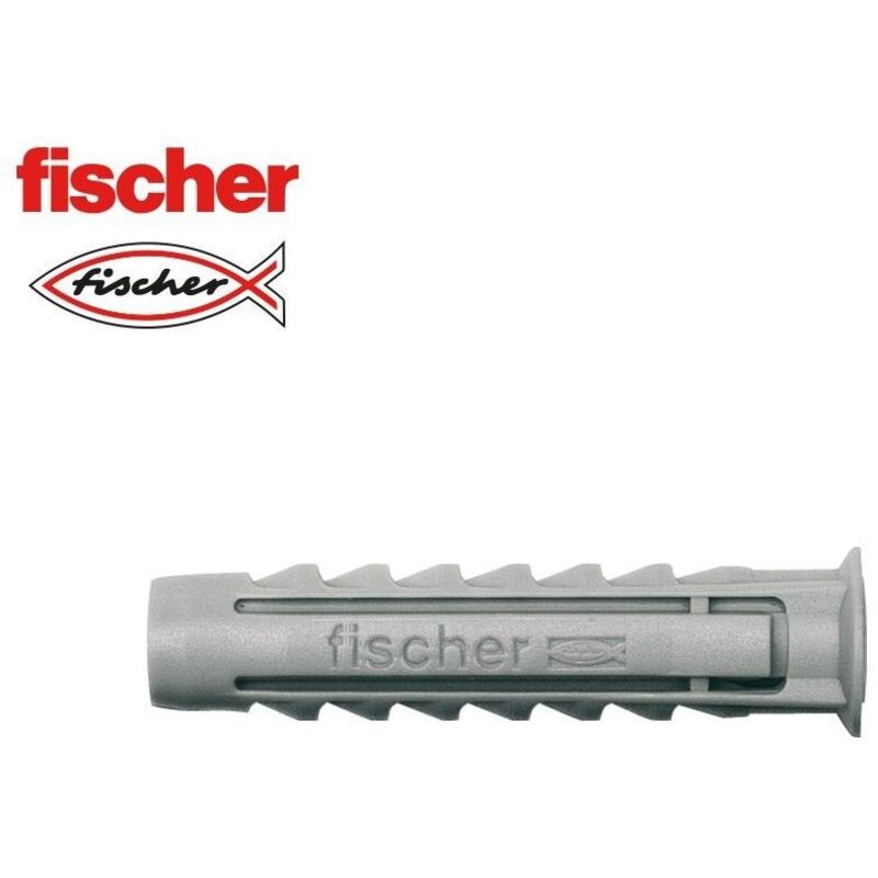 Taco Plástico 8x40mm Intemperie 20unid Fischer