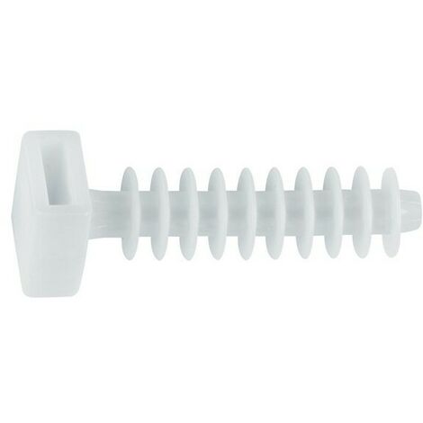 Taco Brida 8mm Blanco 100 Pz T