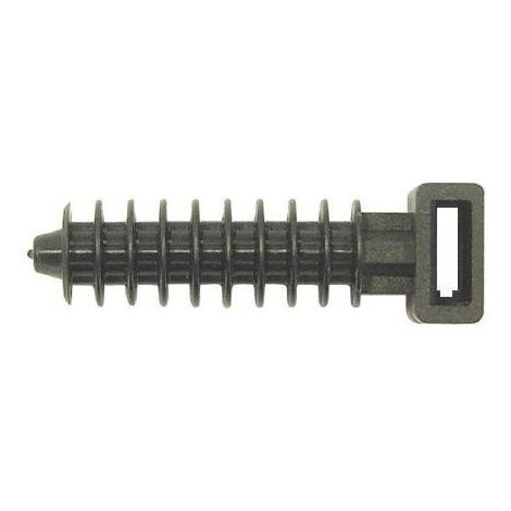 Taco Brida 8Mm Nylon Blanco Fischer 100 Pz