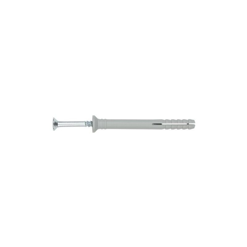 

Taco Clavable Tornillo Cabeza Avellanada 06X060Mm Nylon Index 100 Pz