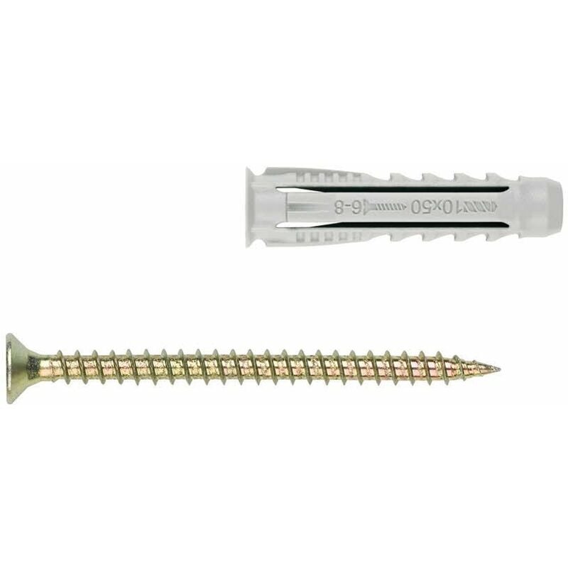 

Taco Nylon C/Tirafondo 5X25 Blister 6 Unidades