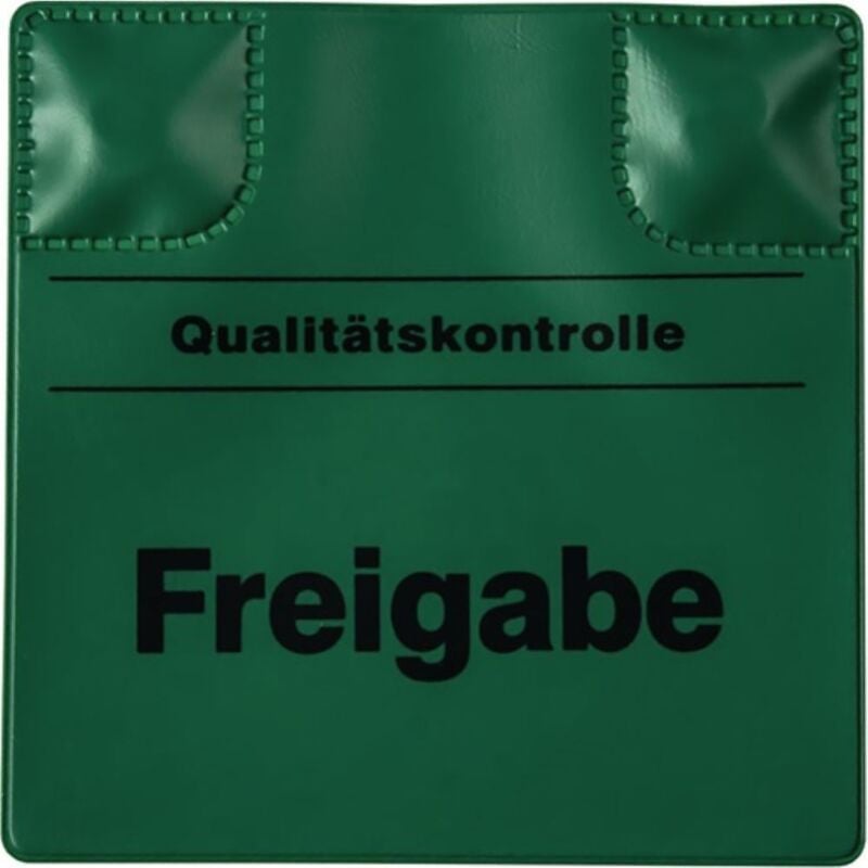 

Placa de identificación B110xH110mm verde Aprobación - Eichner