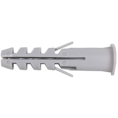 Taco de nylon (20 uds) 12x45 mm Gris