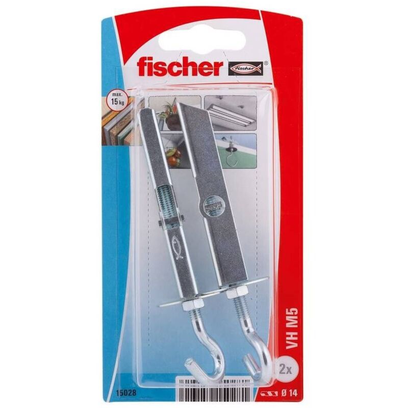 Taco Vuelco Gancho 05X85Mm Vh M5 k Fischer