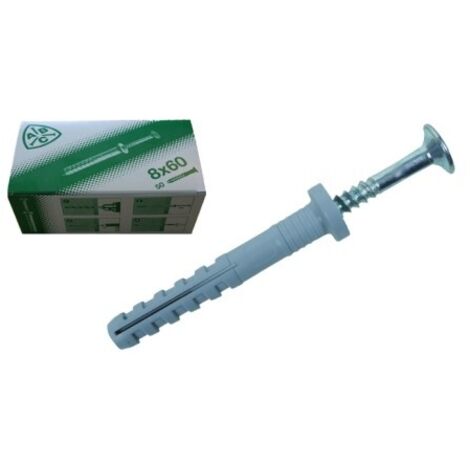 TACO FIJ 06X080MM CLAVABLE SPAX NYL 100 PZ 905060809 TORN.C/