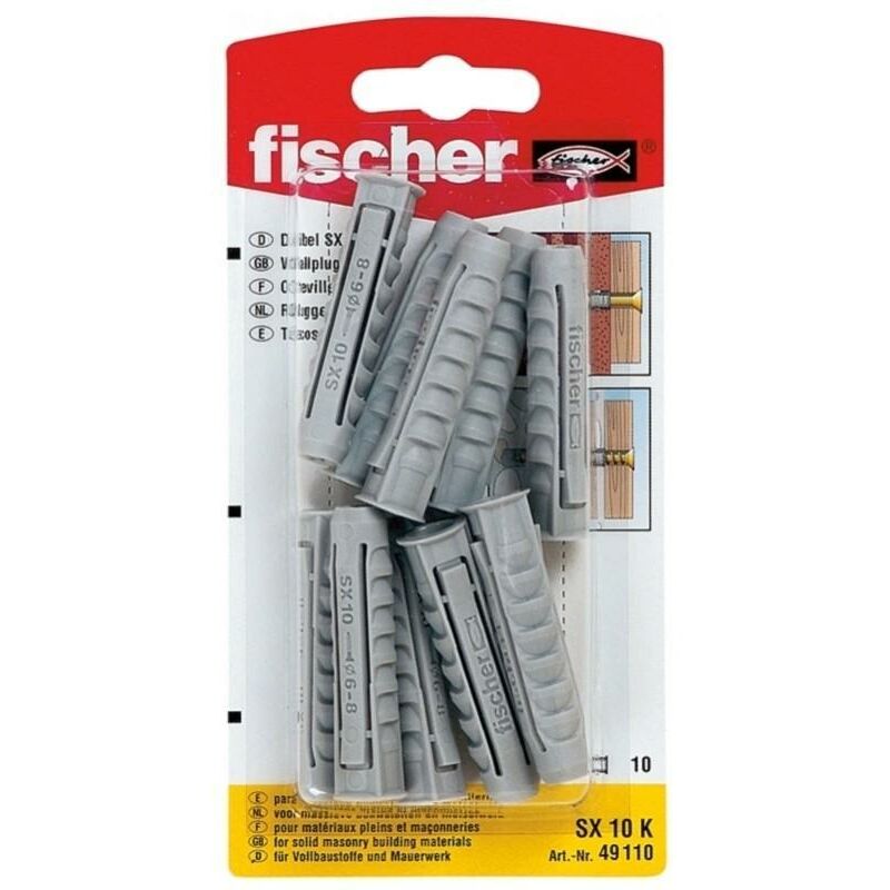 

Blister taco nylon fischer sx med.taco 10-50 - Mibricoplus
