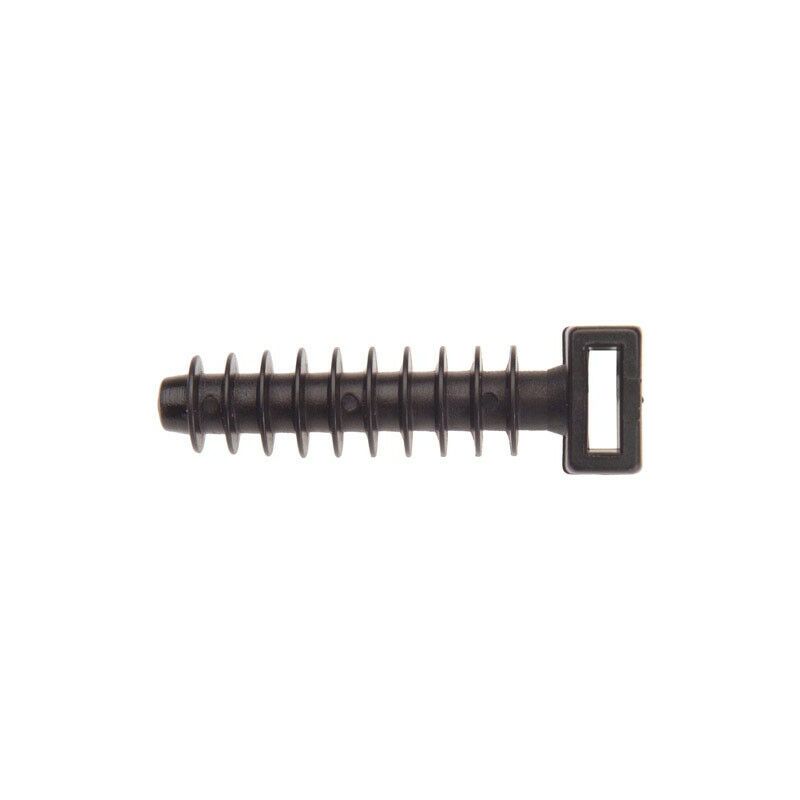 

Taco fijación brida nylon negro 8 mm. (bolsa 100 unidades) - Maurer