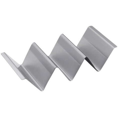 Taco Grill Stahl Farbe 22,2 x 10 x 5 cm 1 Edelstahl Tortilla Kochen Rack Ofen Tablett Typ Backen