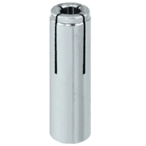 Taco hembra con cono interior - zincado blanco M8 x 30 Ø 10 - Caja de 100