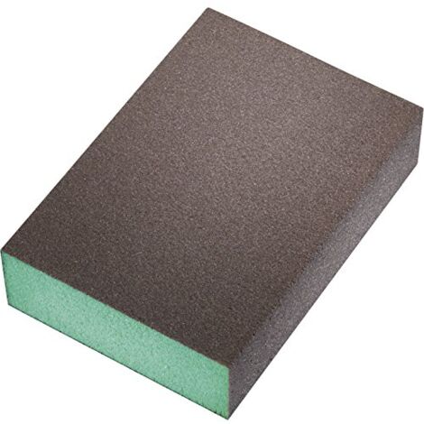 LYCXAMES -- Lijadora manual con mango de esponja Lijado manual Lijadora  manual pequeña Lijadora manual de madera 18.5 x 9 x 6.5cm para lijar planos  de contorno Madera Metal