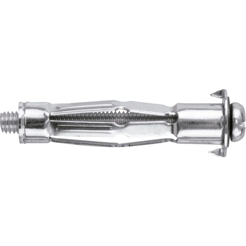 

TOX 035701061 - Blíster de 4 tacos metálicos para espacios huecos ACROBAT 10 x 37 mm + tornillo MHD-S