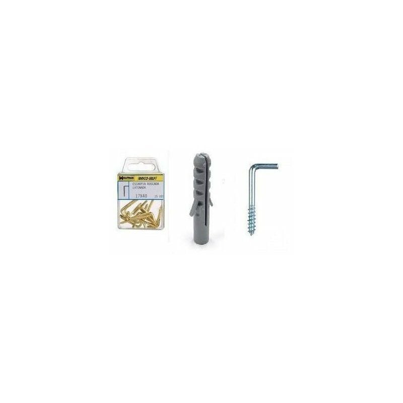Tappo N. 6 Con Ganci Filettati 19x60 mm. 7 unità
