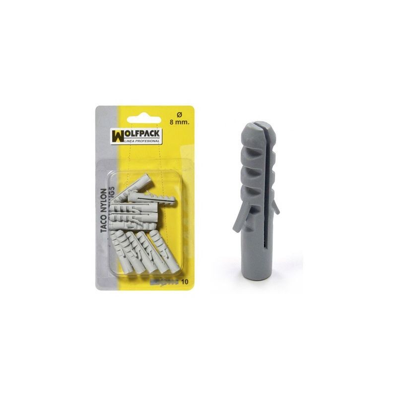 

Taco nylon 10 mm. (10 piezas)