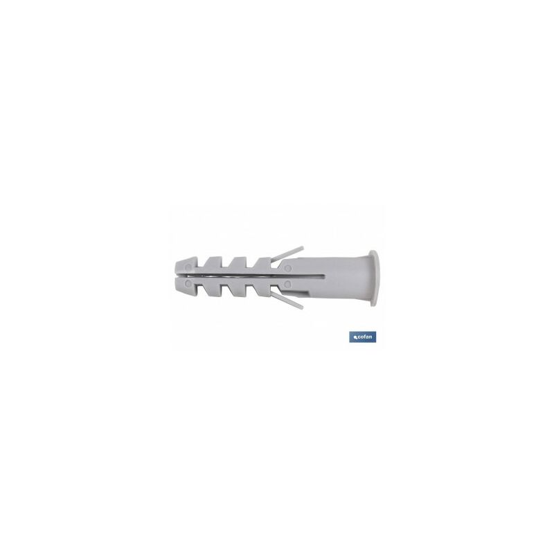 

Taco nylon con collarÍn 10x50mm pack 50 uds