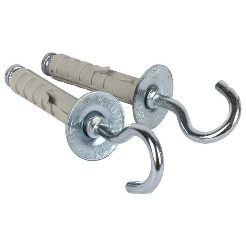 

Taco Nylon con Gancho Contenido Blister de 2 unidadesMedidas mm:4 x 40
