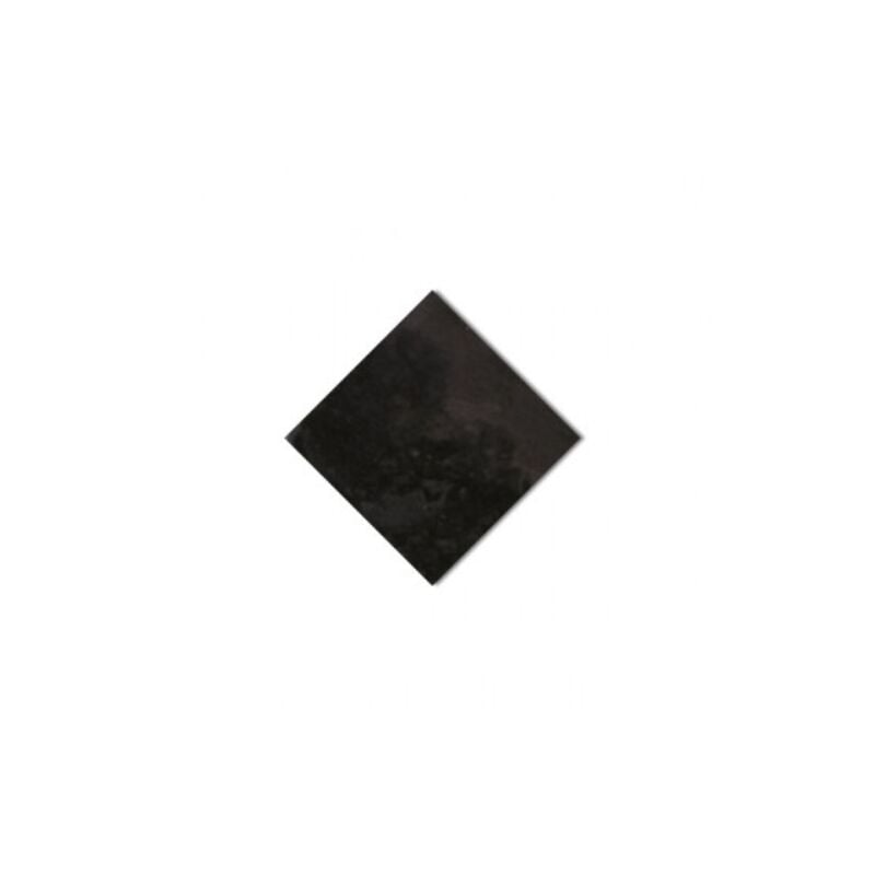 Cabochon sol / mur uni noir brillant 4,6x4,6 cm TACO OCTAGONNEGRO