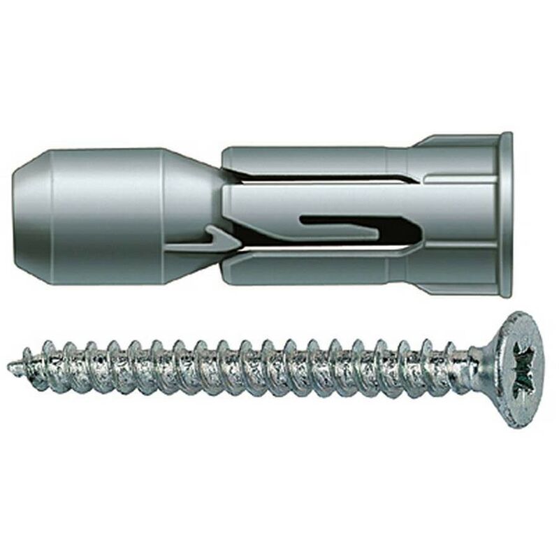 

015936 Taco expansión flexible nylon PD 10 S (Envase 50 uds) - Fischer
