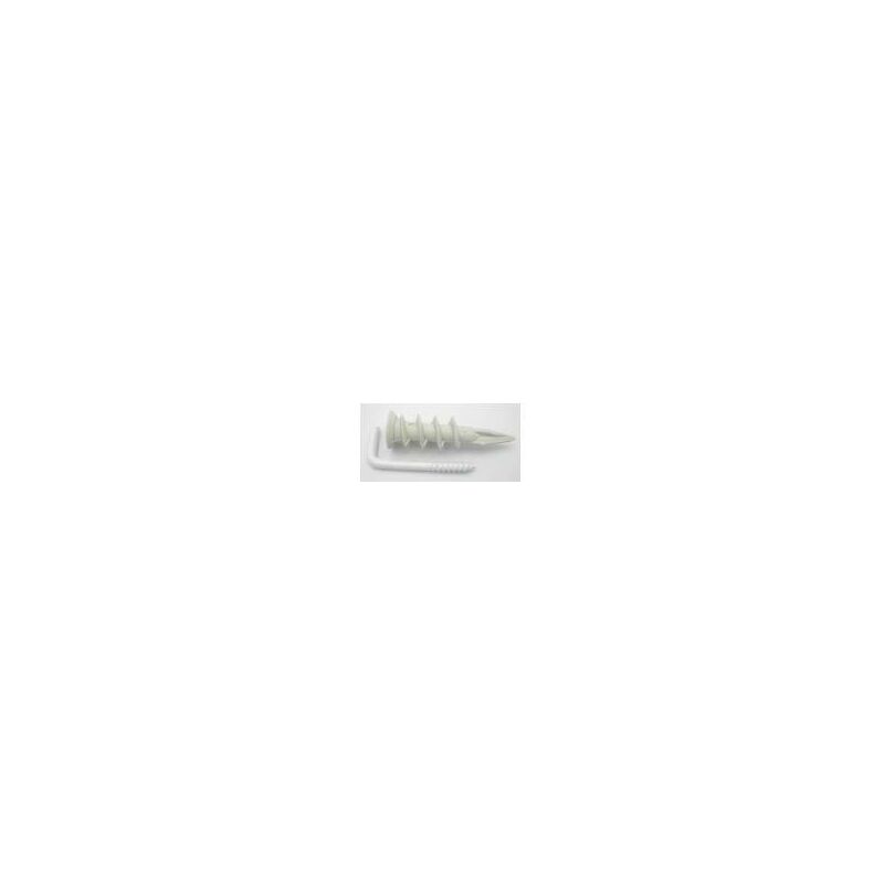 

Taco Pladur Plastico + Alcayata Rosca (10 Uni) 18 X 60 Mm - FER