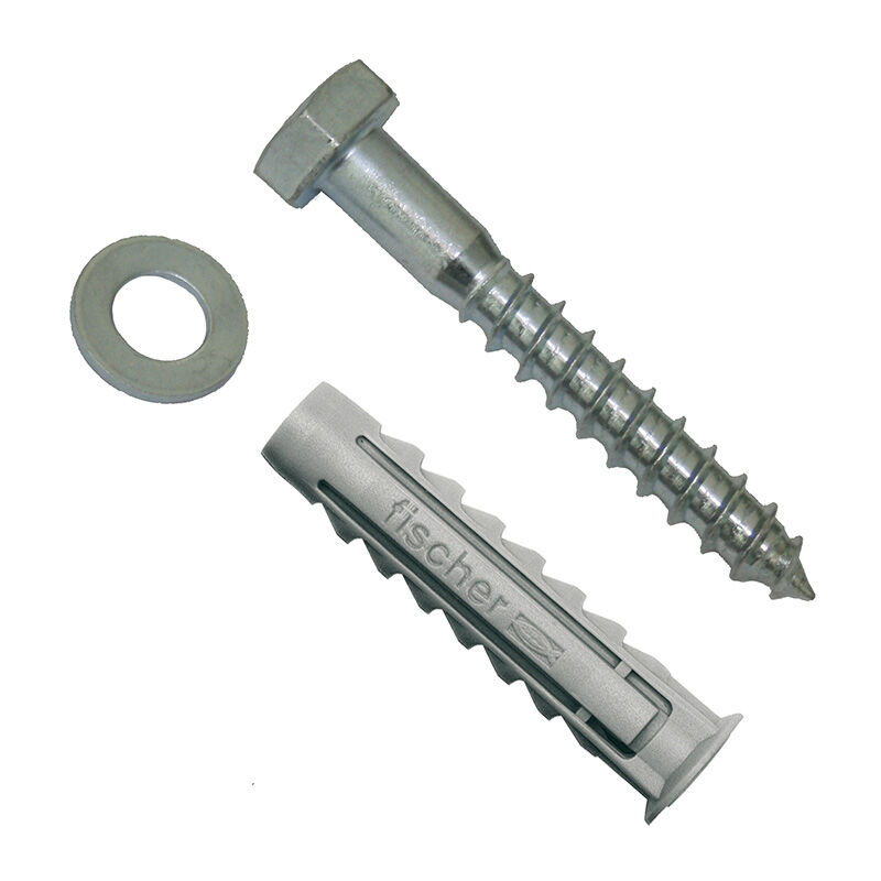 Taco Tornillo 10x80mm 2Unid Fischer