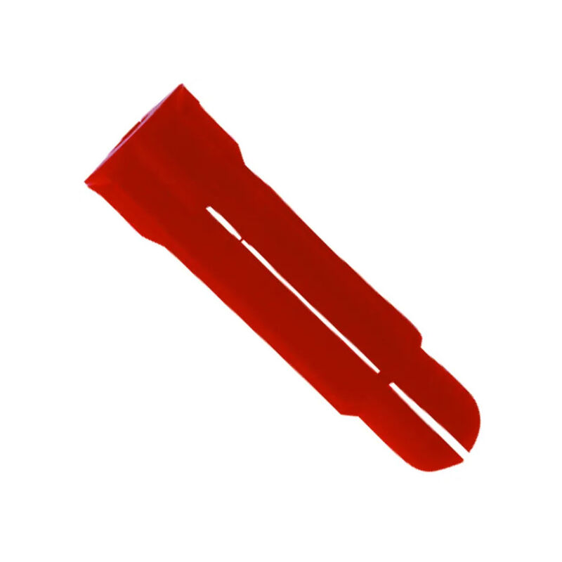 

Taco de nylon PC rojo 8x34mm para tornillos de madera, 100 piezas