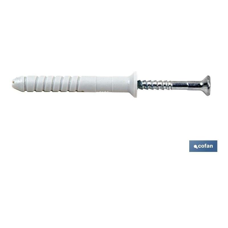 

PLIMPO taco golpe collarin avellanado 5x40 caja 100 unid.