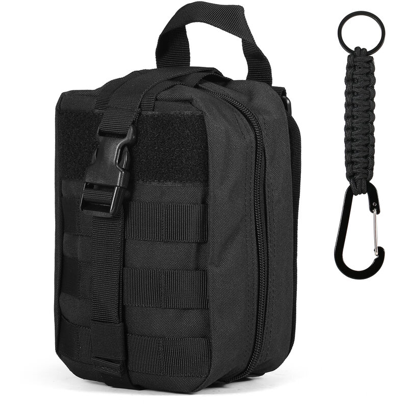 

Tactica paquete de la cintura de nylon 600D primeros auxilios bolsa tactica militar de la bolsa del paquete de Fanny del bolsillo por un viaje