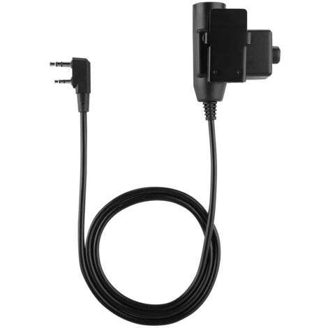 Tactical Headset mit Geräuschunterdrückung und PTT-Kabel U94 für BAOFENG UV5R Funkgerät
