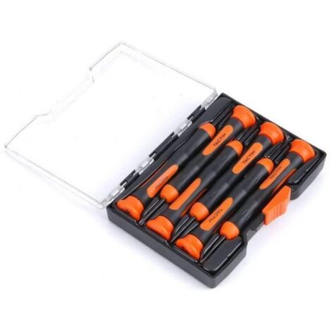 TACTIX - 6 PEZZI - SET 6 CACCIAVITI PROFESSIONALI ISOLATI IN ACCIAIO CROMO VANADIO