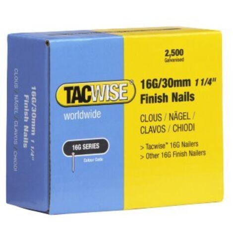Tacwise 0293 16G Chiodi di Finitura per Tacwise DFN5 e FFN64LHH