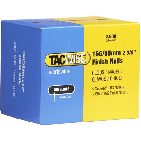 Tacwise 0299 16G Chiodi di Finitura per Tacwise DFN5 e FFN64LHH