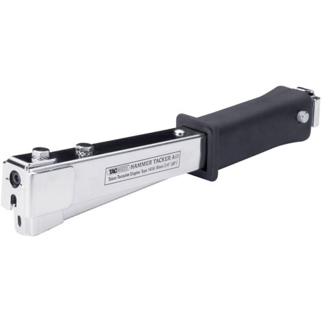Tacwise 0322 A11 Hammer Tacker Staple Gun Heavy Duty Carpet Roofing - 140 T50