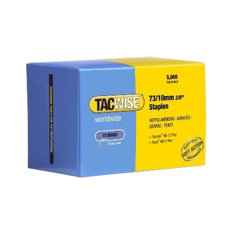 TACWISE 0456 BOÎTE DE 5 000 AGRAFES POUR PINCE AGRAFEUSE 73/10 MM