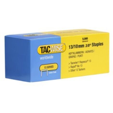 Tacwise 13 - Punti metallici da 10 mm (confezione da 5000)