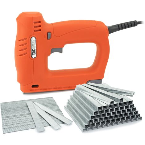 Tacwise 1702 Hobby 53-13EL Electric Staple Brad Nail Gun + 7000 Fixings JT21 18G