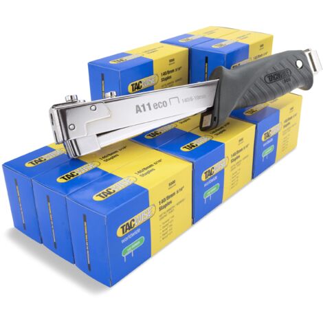 Tacwise 1778 ECO Fissatrice a Martello A11 con 60.000 Punti 140/8mm, Utilizza Punti di Tipo 140 da 6mm a 10mm
