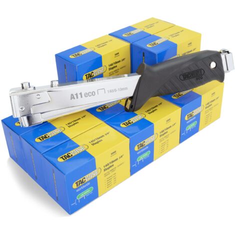 Tacwise 1783 ECO Fissatrice a Martello A11 con 60.000 Punti 140/10mm, Utilizza Punti di Tipo 140 da 6mm a 10mm