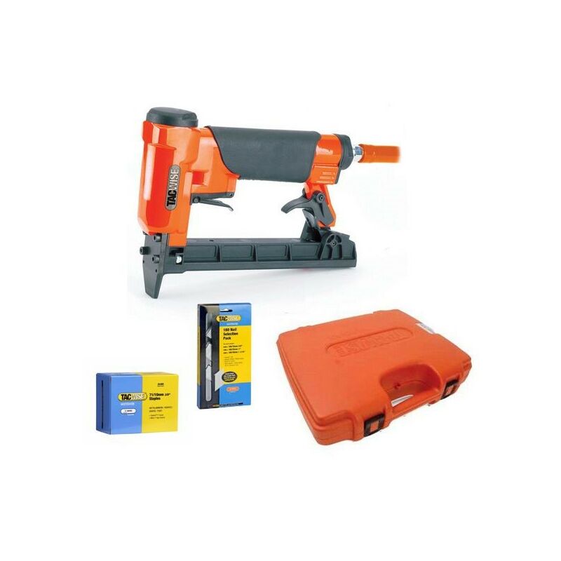 A7116V Pneumatic 71 Series Air Upholstery Stapler with Staples + Remover - Tacwise