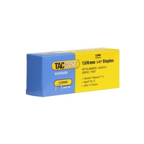TACWISE LOT DE 5000 AGRAFES 13/6 MM