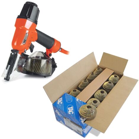 Tacwise Mini Nailer DCN50LHH 50mm + 14,400 2.1 x 32mm Galvanised Coil Nails